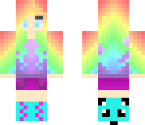 rainbow girl number 4
