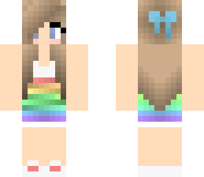 rainbow girl
