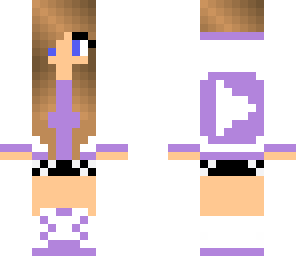 purple youtube girl