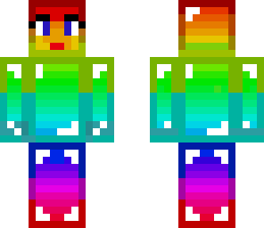 rainbow girl