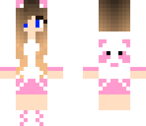 light pink panda