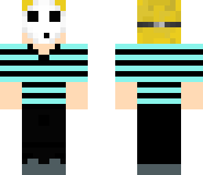 mask guy blue