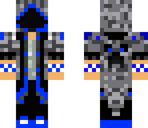 grey and blue