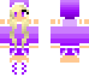 purple girl