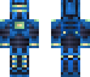robot blue