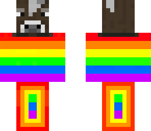 rainbow cow
