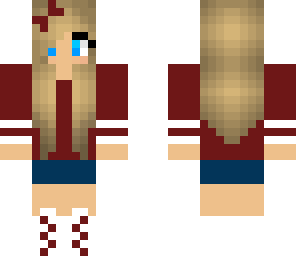 cute maroon girl