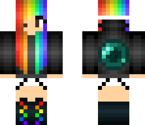 rainbow girl