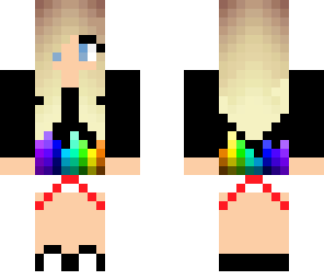 rainbow girl