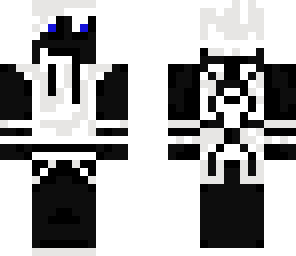 black and white