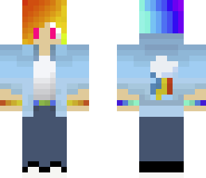 rainbow dash boy edited eyes