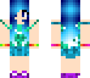 my blue ombre gurl