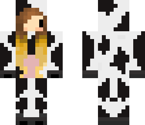 ombre-hair cow onesie