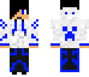 edited white hoodie skin