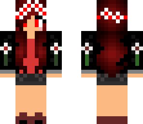 vampire flower girl red blue next