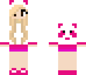 pink panda girl