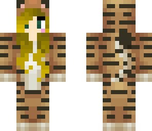 cute tiger girl