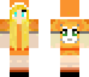 orange hot girl stampy