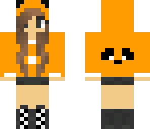 orange panda girl