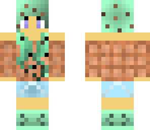 mint chocolate chip  icecream girl