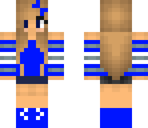 blue summer girl
