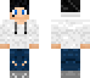 white hoodie