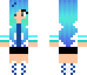 blue girl 