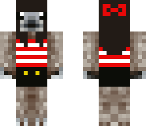 sloth with clothes and hair