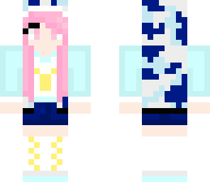 pink-haired badass girl