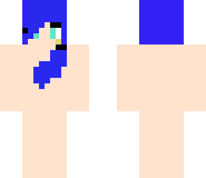 dark blue ponytail hair base