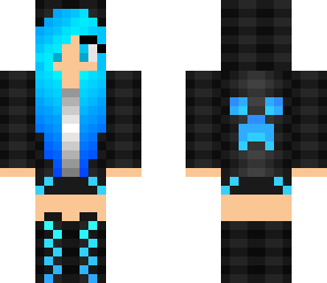 blue creeper girl