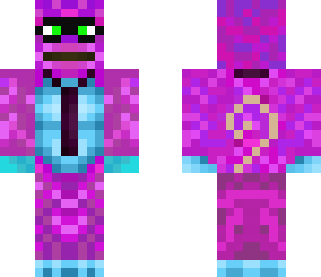 pink and blue monkey