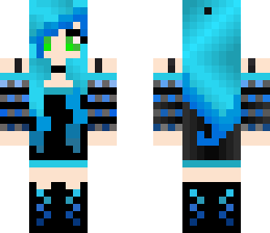 cute blue mystery gurl