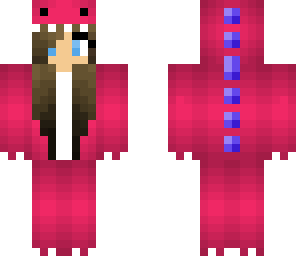 pink dino girl