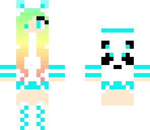 blue panda