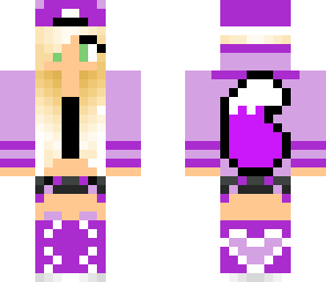 purple fox girl