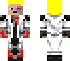 blond cyborg dude