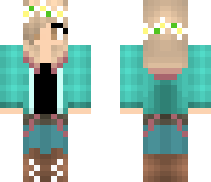 short hair flower girl