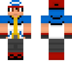 ash ketchum with hood