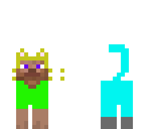blonde steve cat