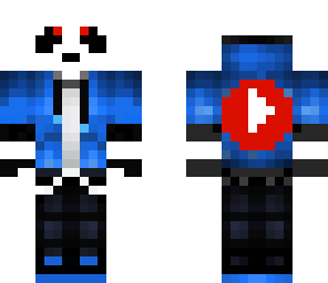 blue youtube panda
