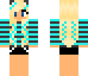 blue girl