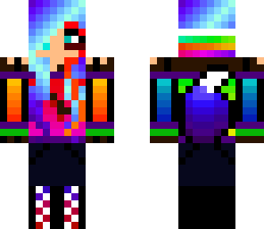 rainbow wolf