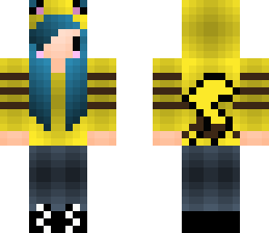 chibi pikachu girl