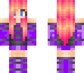 purple anime