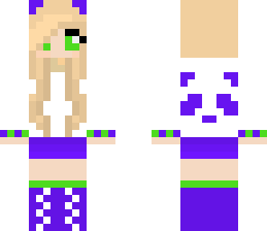 cute panda girl
