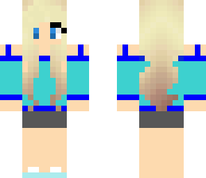 light blue girl
