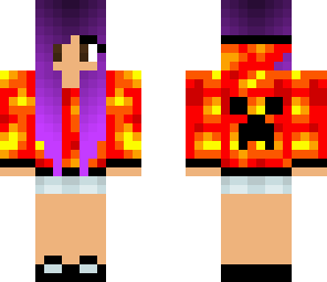 lava creeper girl