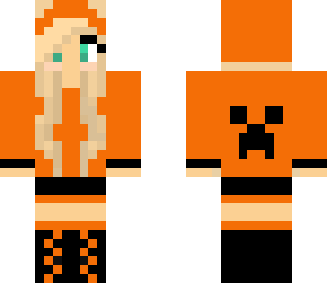 emerbean3338 creeper girl hallowenn version