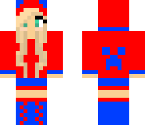 emerbean3338 creeper girl 4th of july version